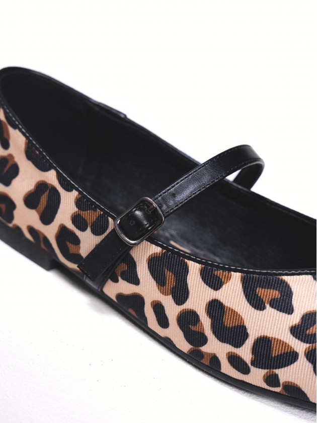 Sabrinas estampado leopardo