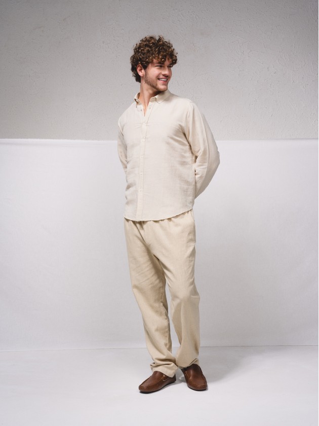 Camisa de linho