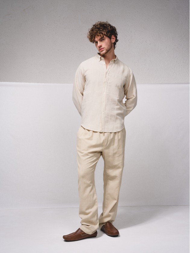 Linen trousers