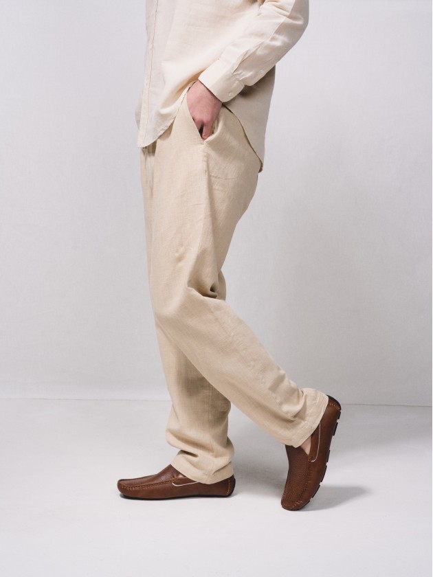 Linen trousers