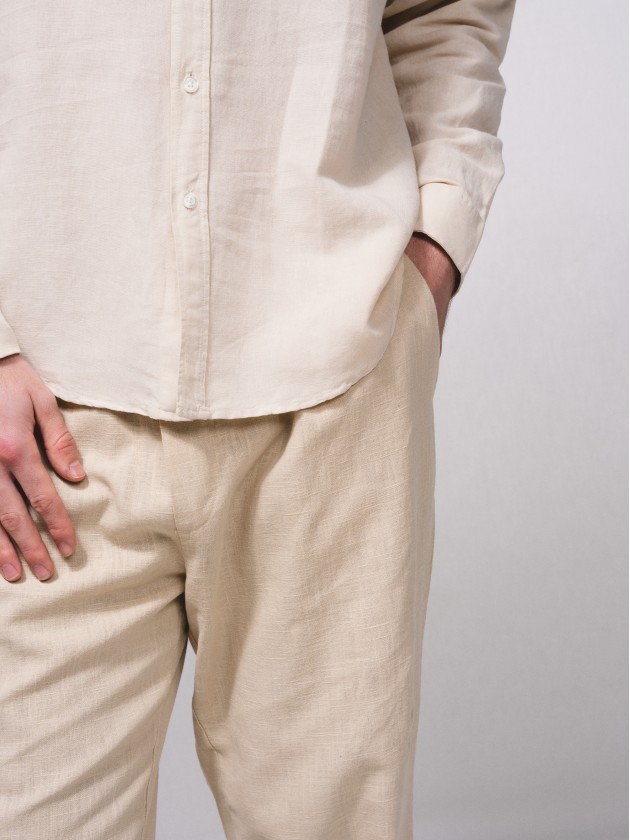 Linen trousers