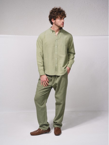 Linen trousers