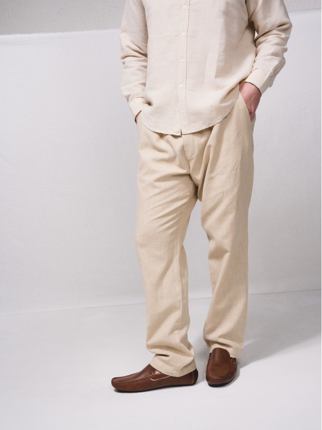 Linen trousers