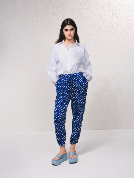 Pantalon jogger imprim