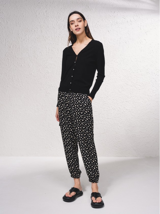 Pantalon jogger imprim
