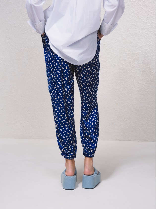 Pantalon jogger imprim