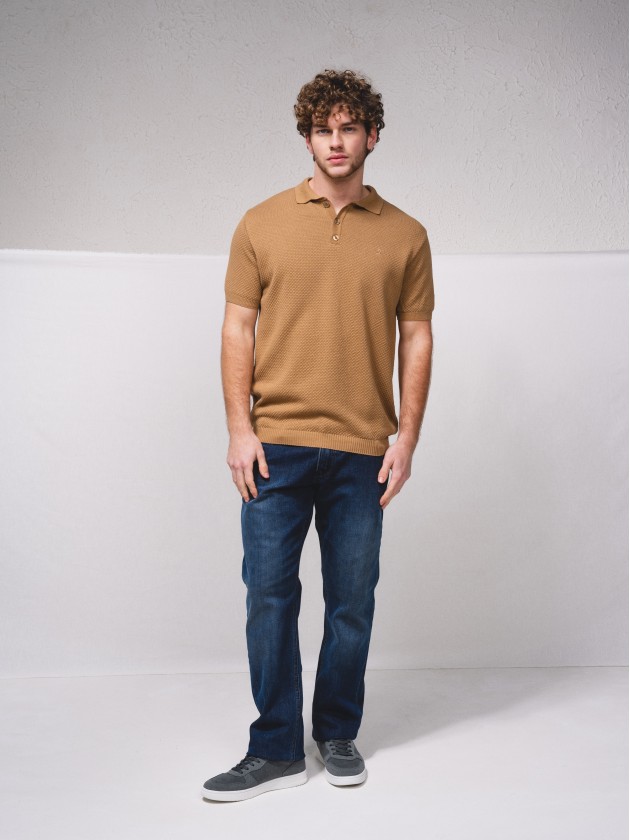 Polo en maille