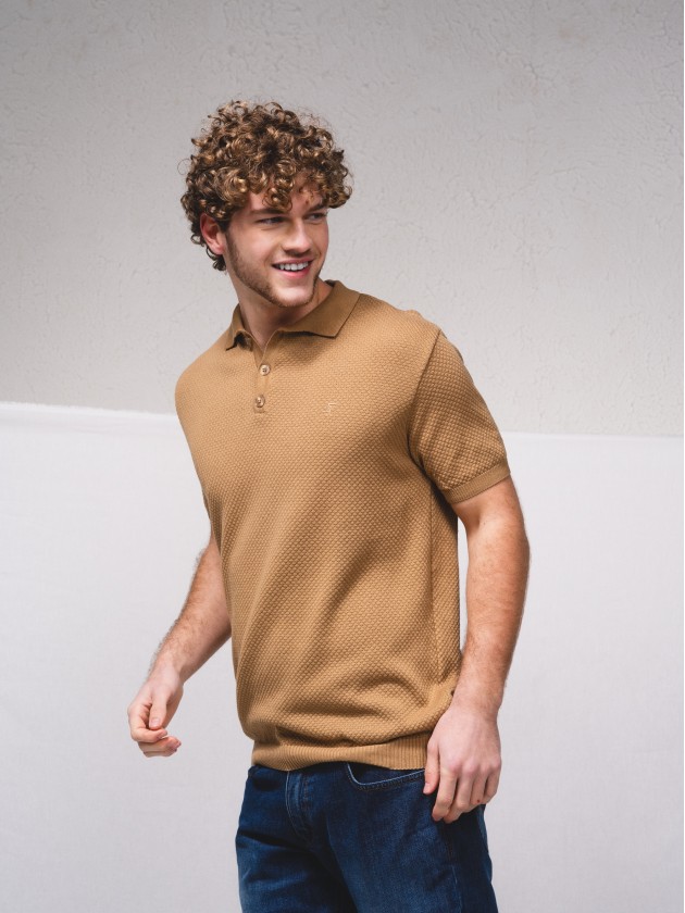Polo en maille