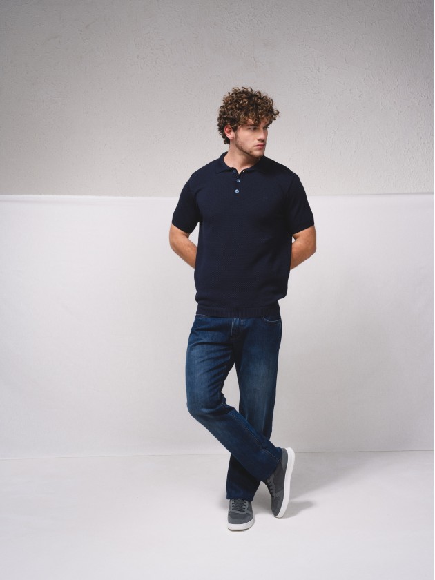 Polo en maille