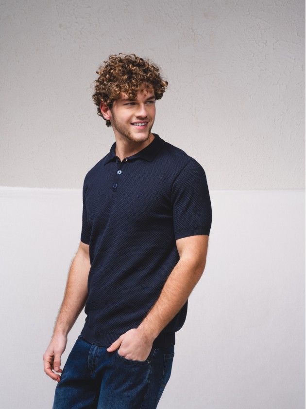 Polo en maille