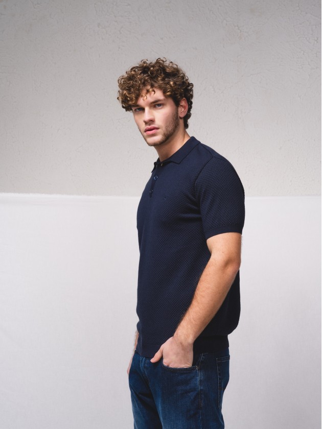 Polo en maille