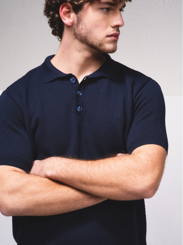 Polo en maille