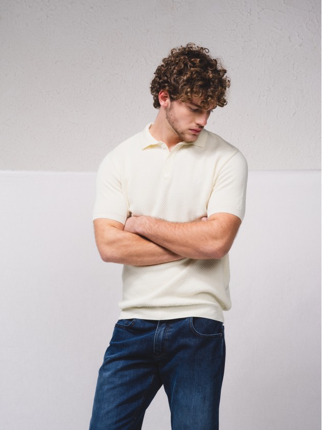Polo en maille