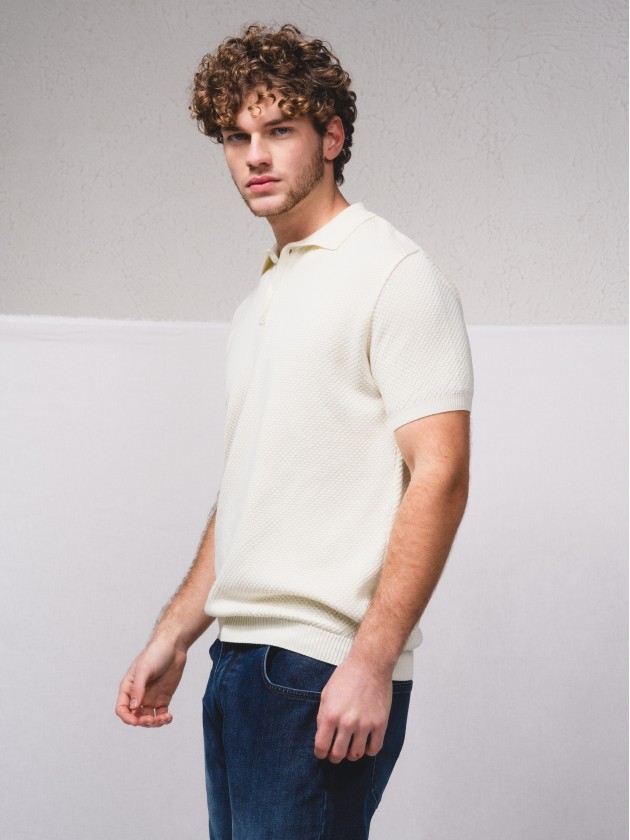 Polo en maille