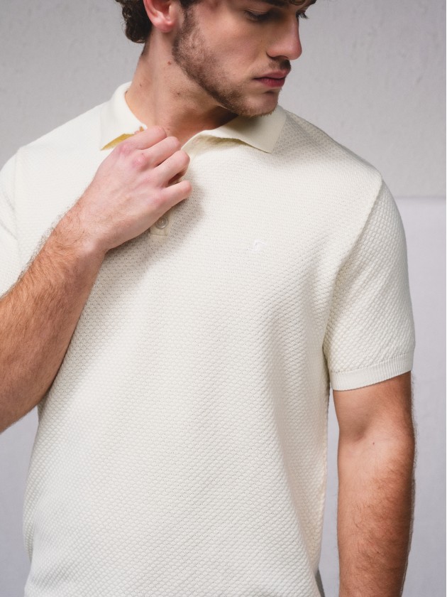 Polo en maille