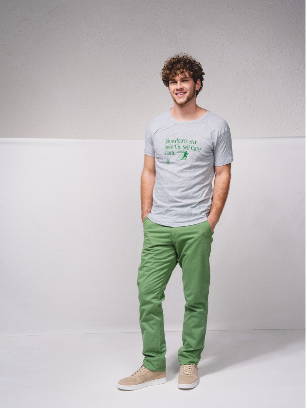 T-shirt imprim en coton