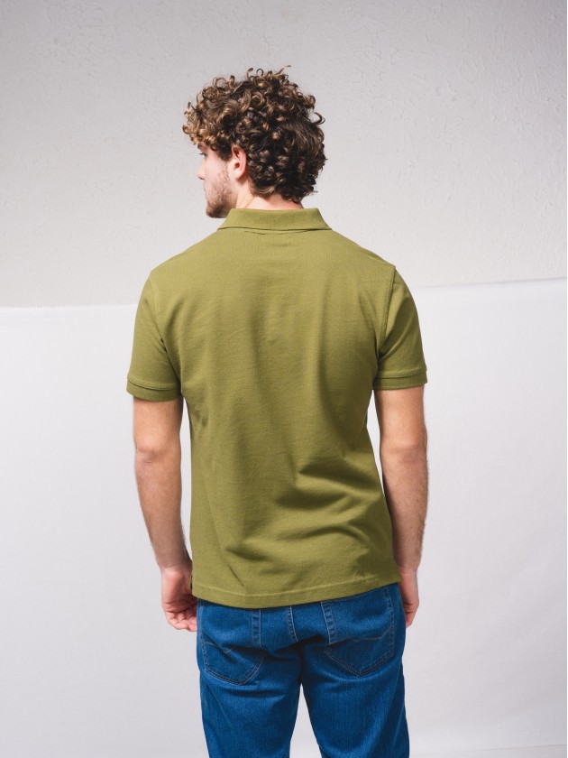 Polo brochet avec broderie
