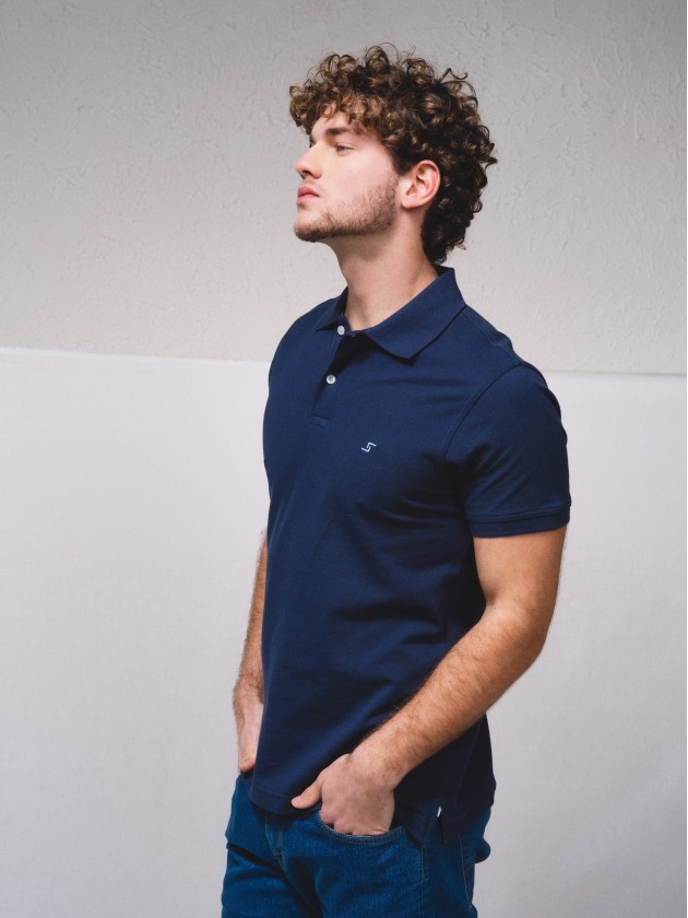 Polo brochet avec broderie