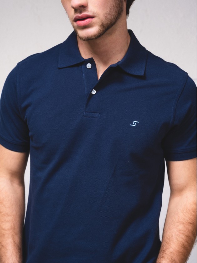 Polo brochet avec broderie