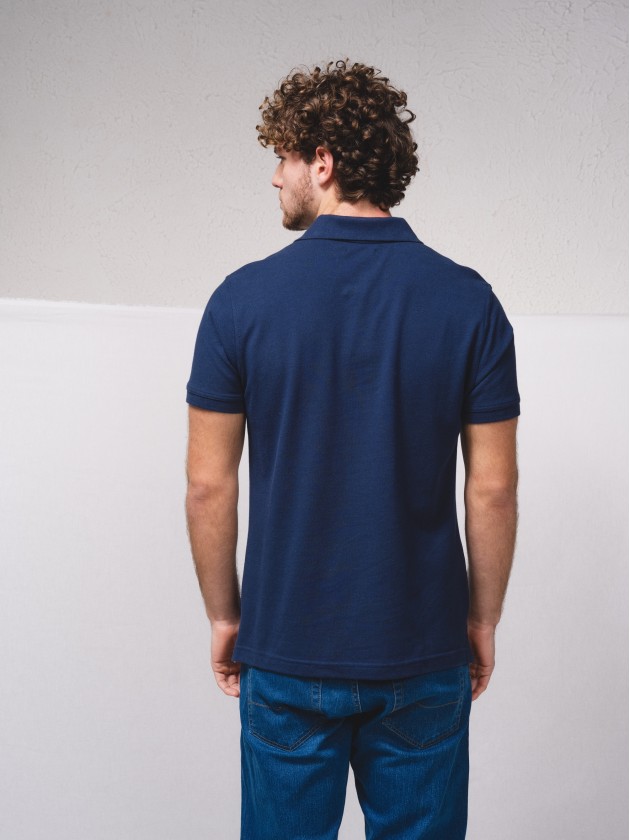 Polo brochet avec broderie