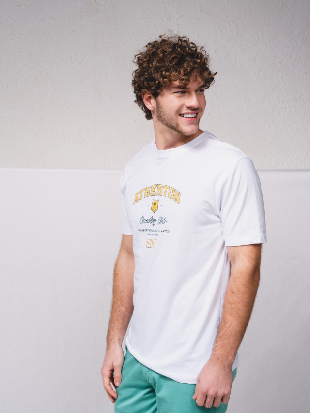 T-shirt com estampado