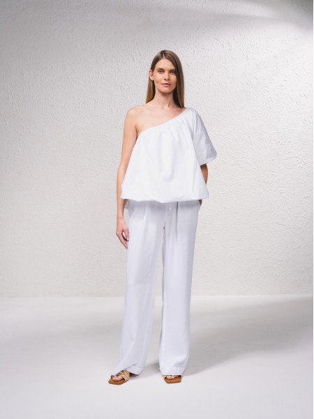 Asymmetrical blouse