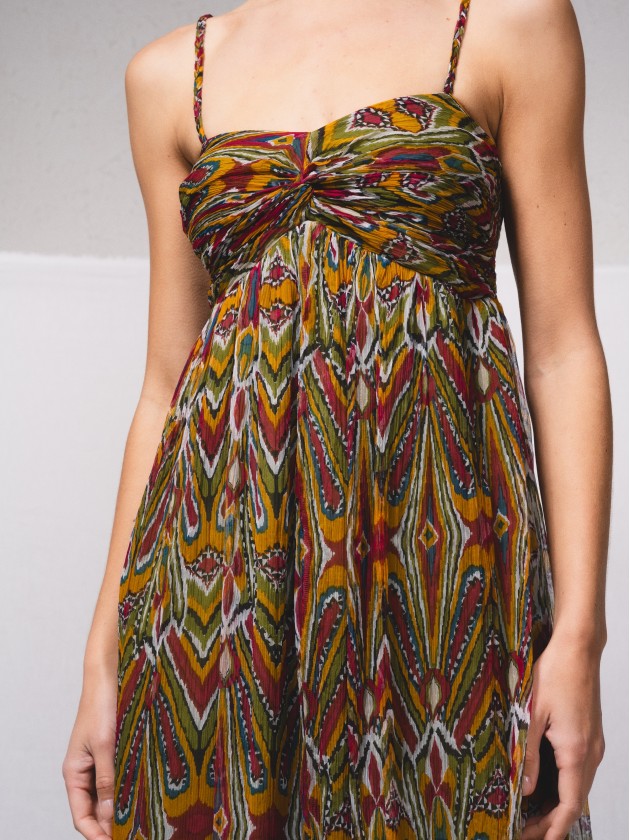 Robe fluide imprime