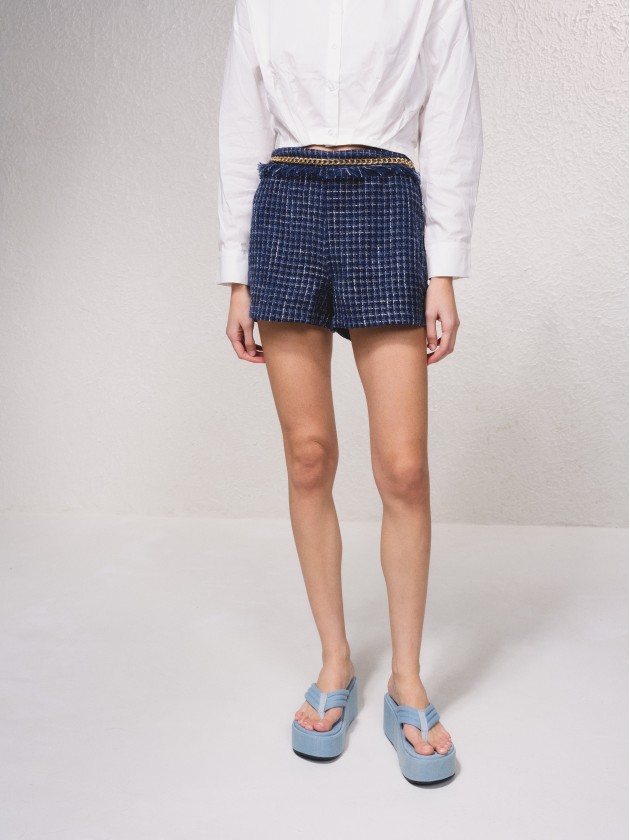 Short effet tweed
