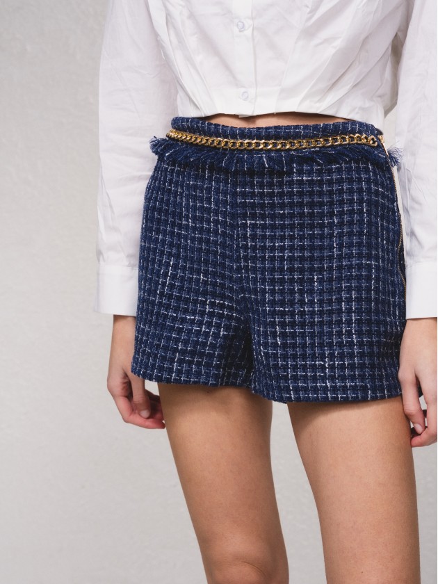Short effet tweed