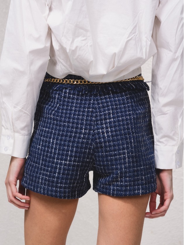 Short effet tweed