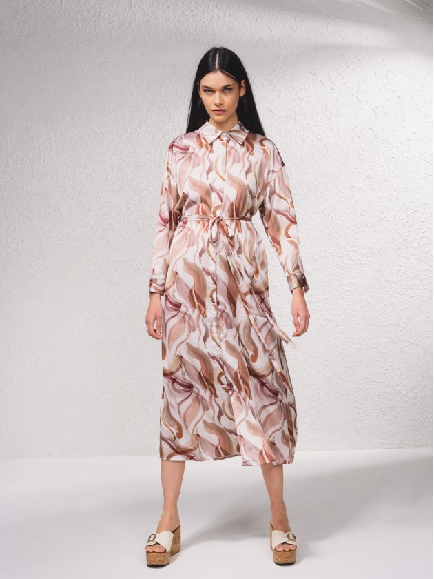 Robe imprime dos crois