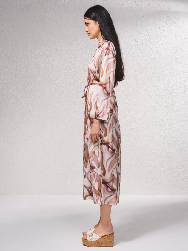 Robe imprime dos crois