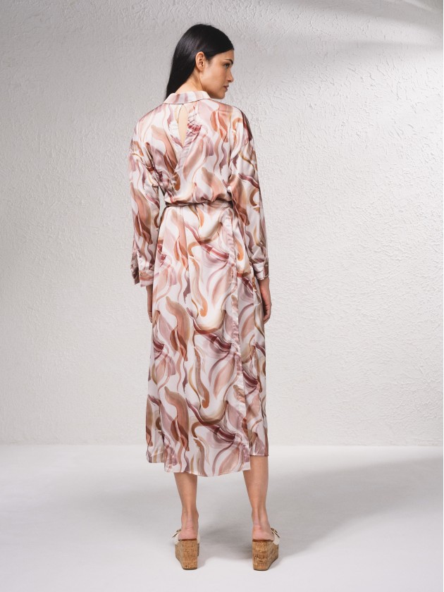 Robe imprime dos crois