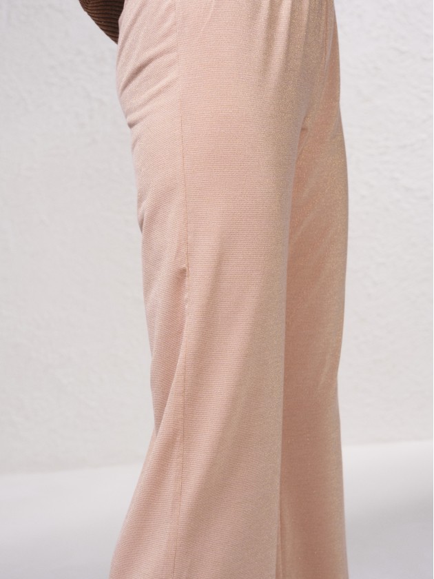 Pantalon avec lurex