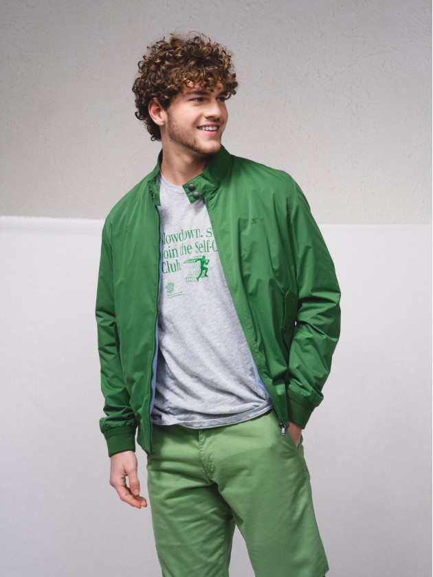 Casaco estilo bomber