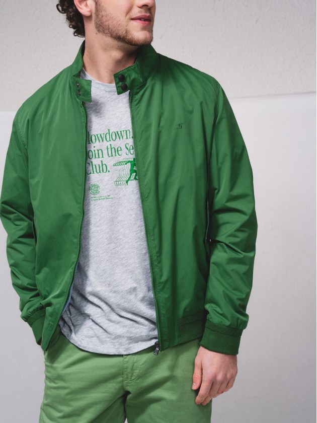 Casaco estilo bomber