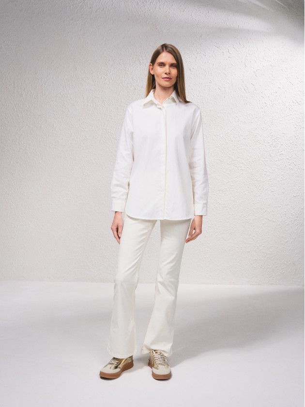Camisa de popelina