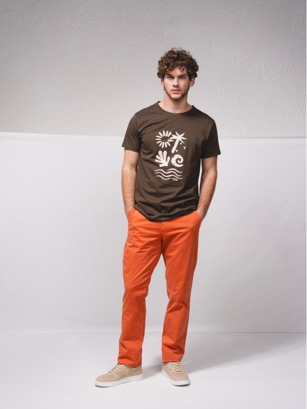 T-shirt 100%co