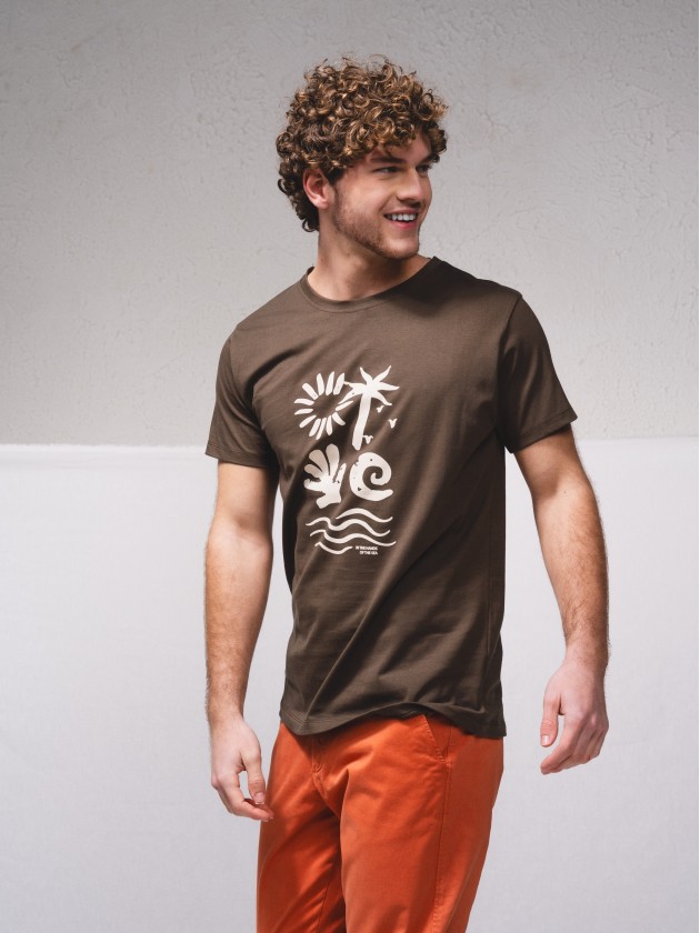 T-shirt 100%co