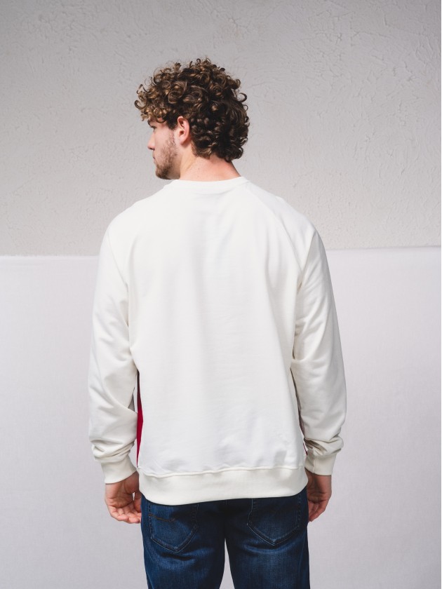 Camisola com decote redondo