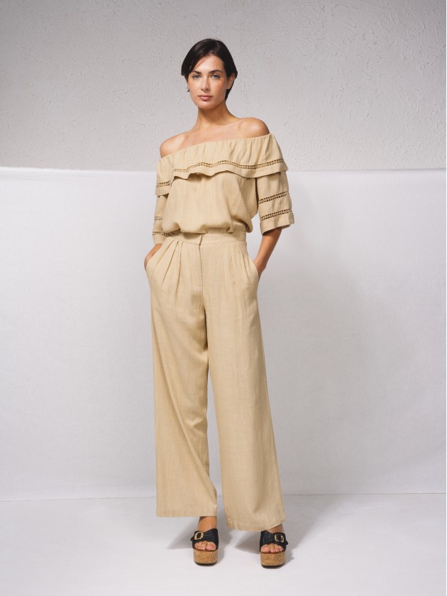 Pantalon en lin