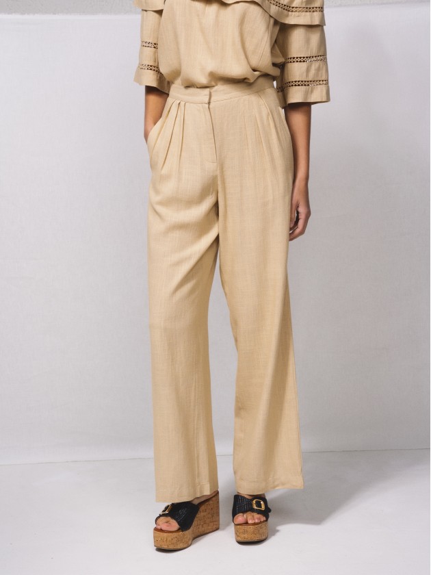 Pantalon en lin