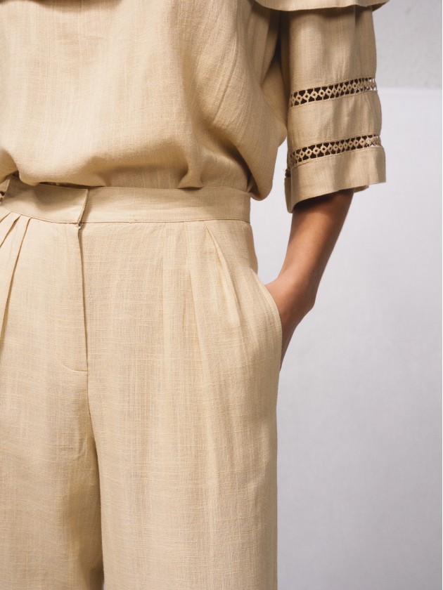 Pantalon en lin