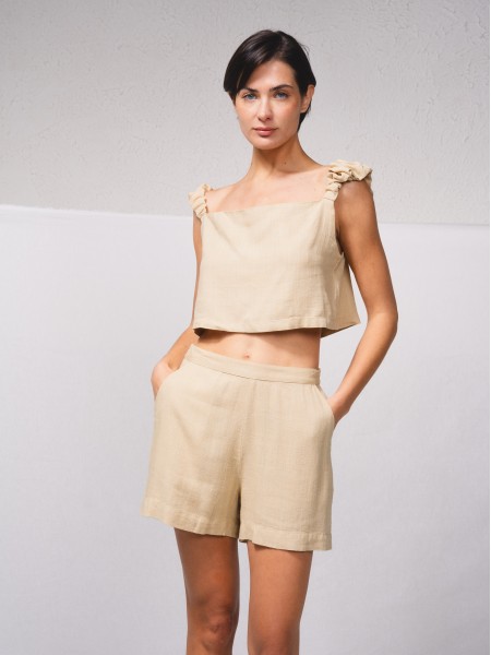 Short en lin mlang