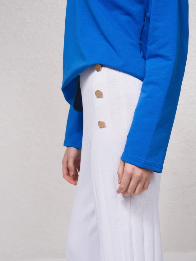 Pantalon en maille fine
