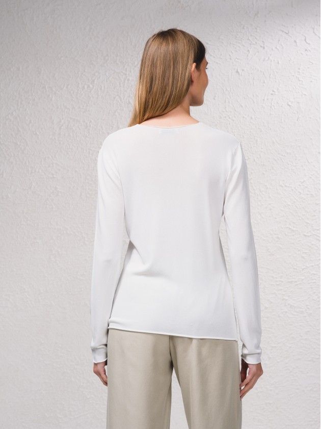 Pull basique en maille