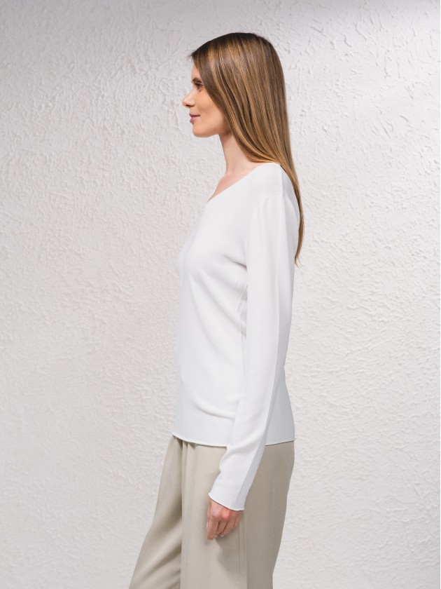Pull basique en maille