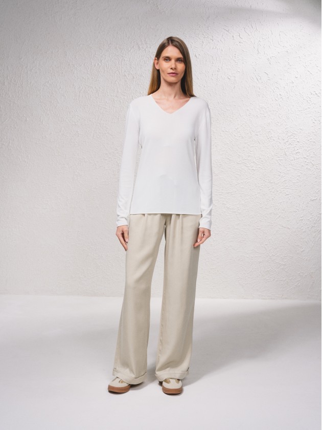 Pull basique en maille