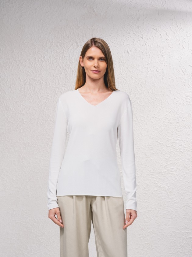 Pull basique en maille