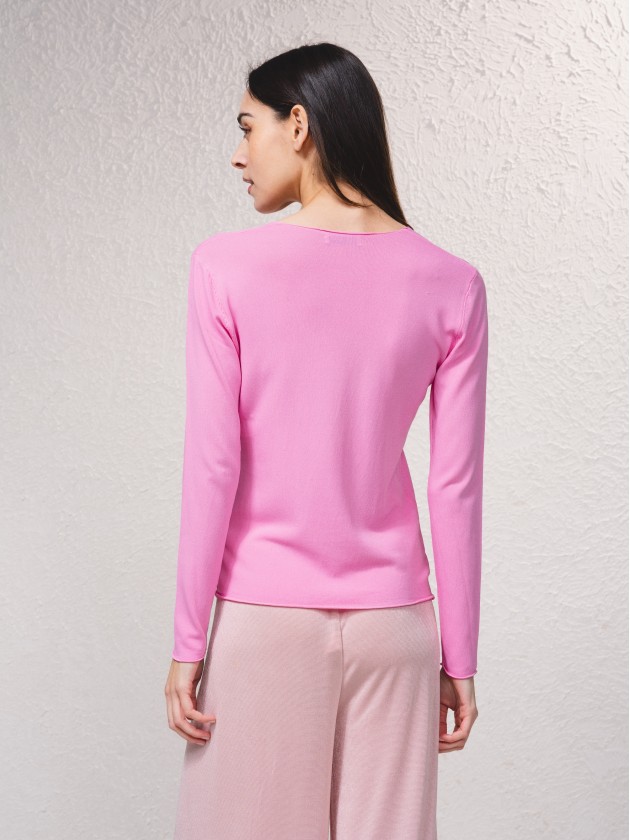 Pull basique en maille